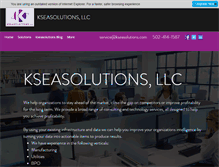 Tablet Screenshot of kseasolutions.com